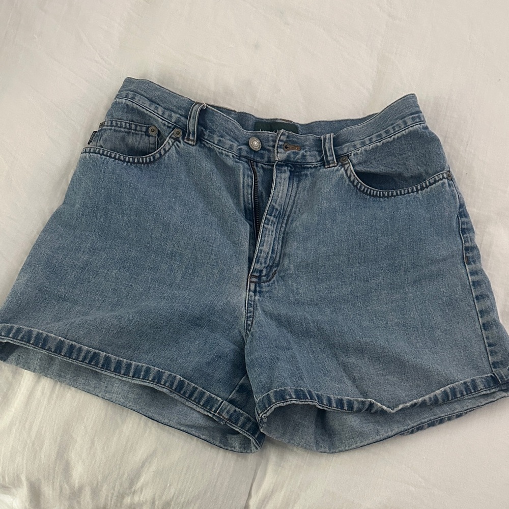 Lauren Ralph Lauren Blue Jean Shorts